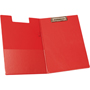 Q-CONNECT CARPETA CON PINZA Y TAPA A4 ROJO KF01302